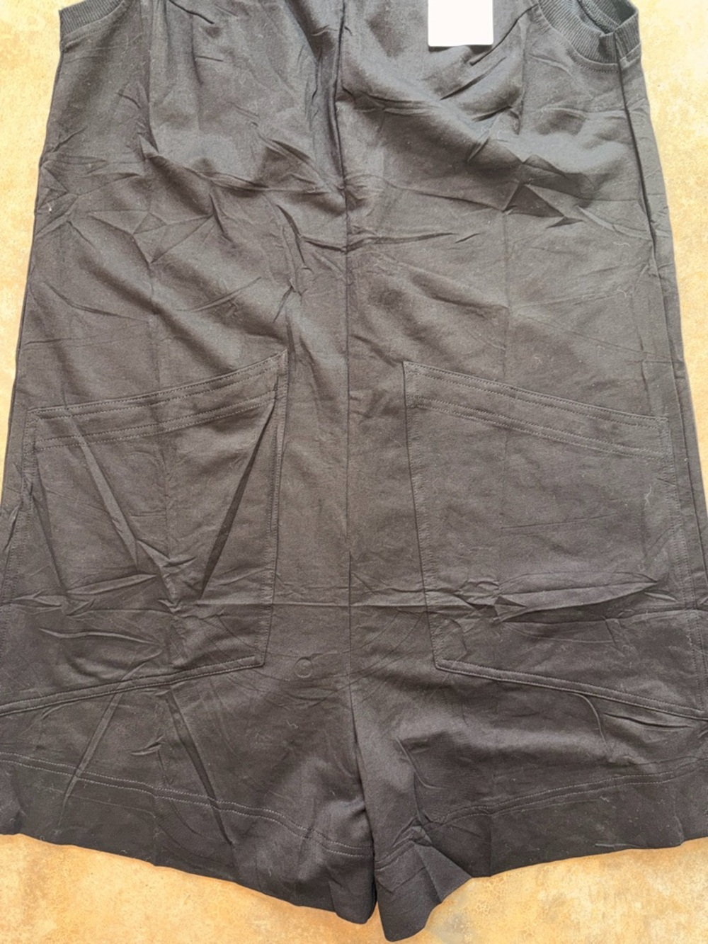 Black Utility Elliot Romper Sleeveless Pockets Casual - Size S NWT - Picture 3 of 9